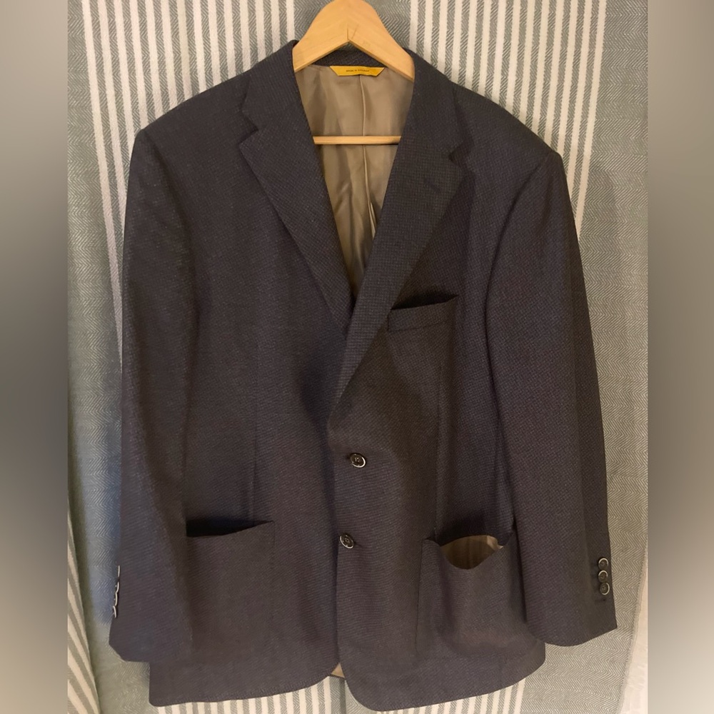 Hickey Freeman Dark Gray Blazer